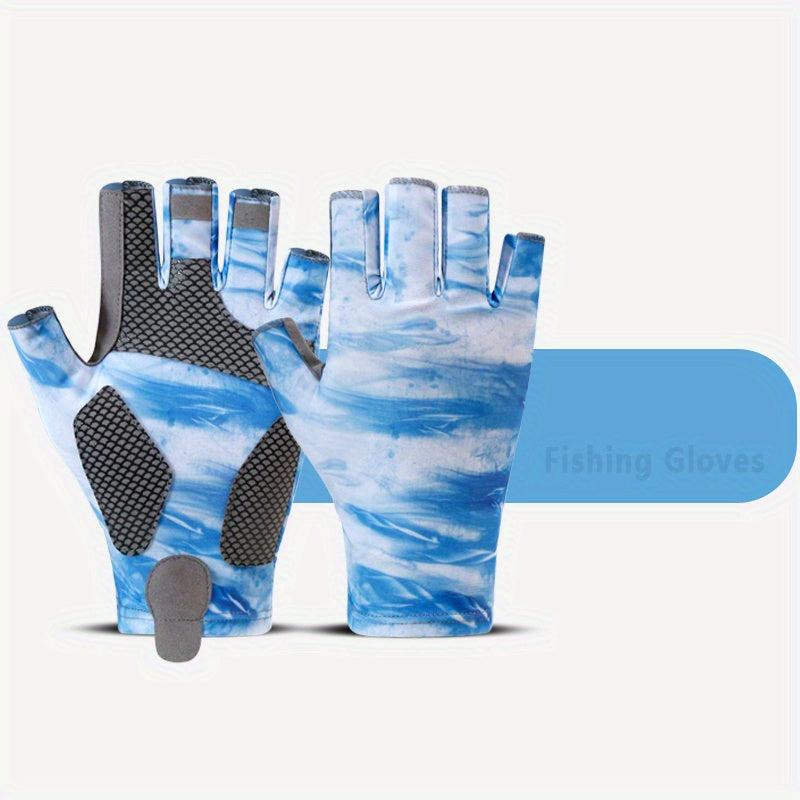 Ice Fishing Sunproof Fingerless Gloves for Sport