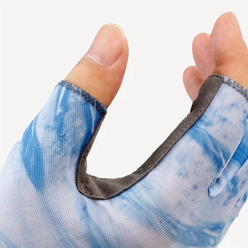 Ice Fishing Sunproof Fingerless Gloves for Sport