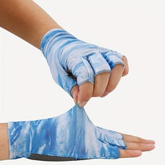 Ice Fishing Sunproof Fingerless Gloves for Sport