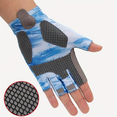 Ice Fishing Sunproof Fingerless Gloves for Sport