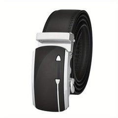 Men's Automatic Buckle Leather Belt High Belts For Men