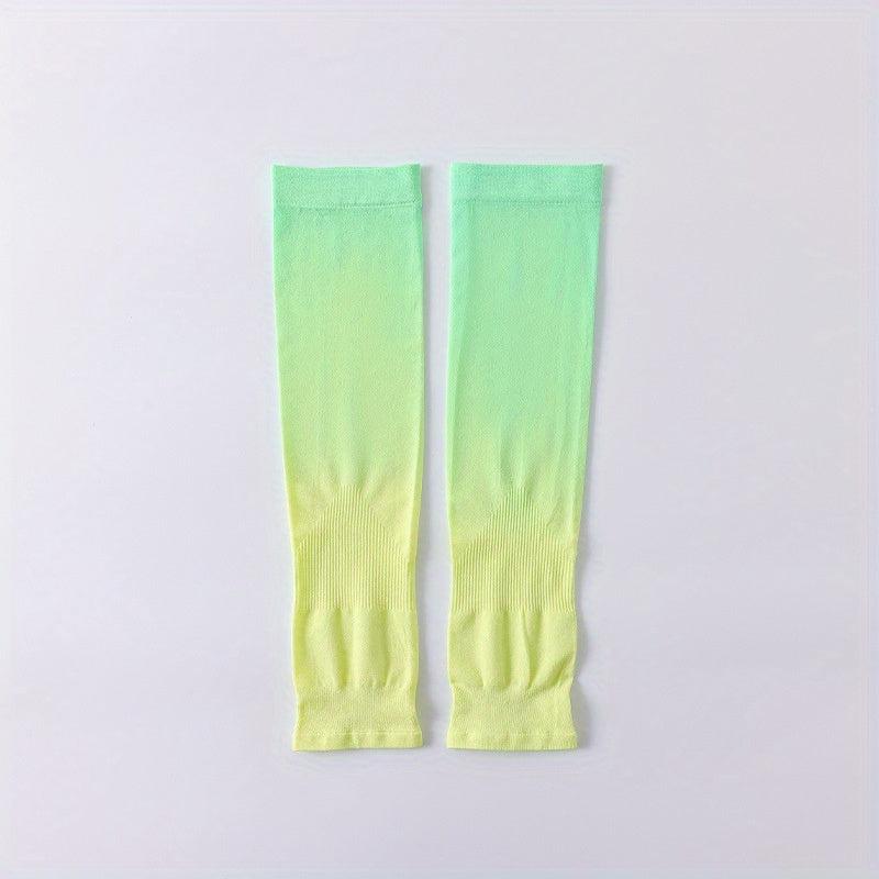 Gradient UV Protection Ice Sleeve for Summer Outdoor Driving Cycling Gloves