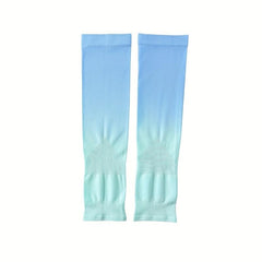 Gradient UV Protection Ice Sleeve for Summer Outdoor Driving Cycling Gloves