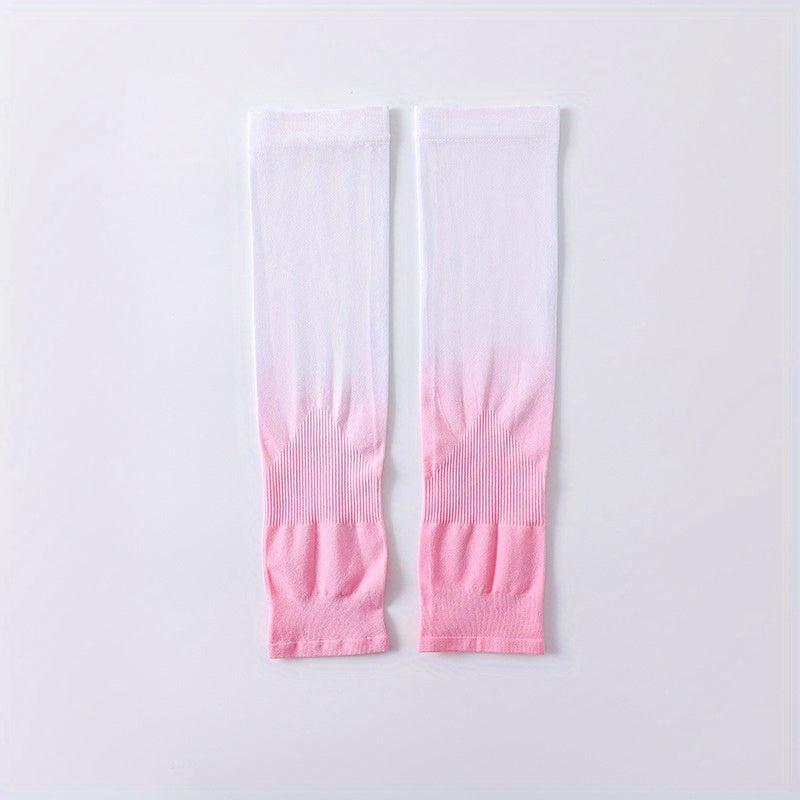 Gradient UV Protection Ice Sleeve for Summer Outdoor Driving Cycling Gloves