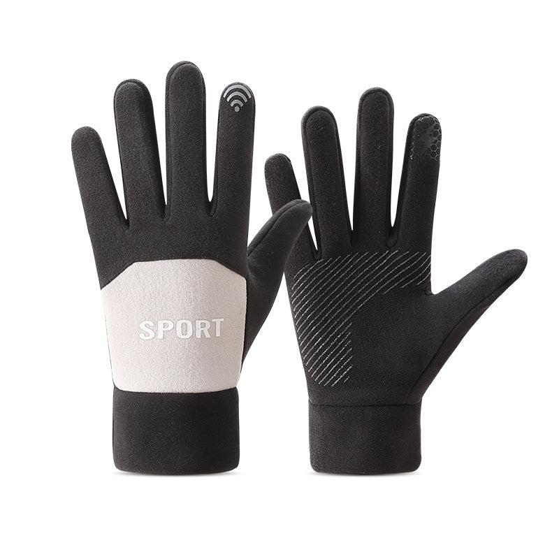Winter Knit Convertible Fingerless Gloves Wool Gloves Thermal Gloves
