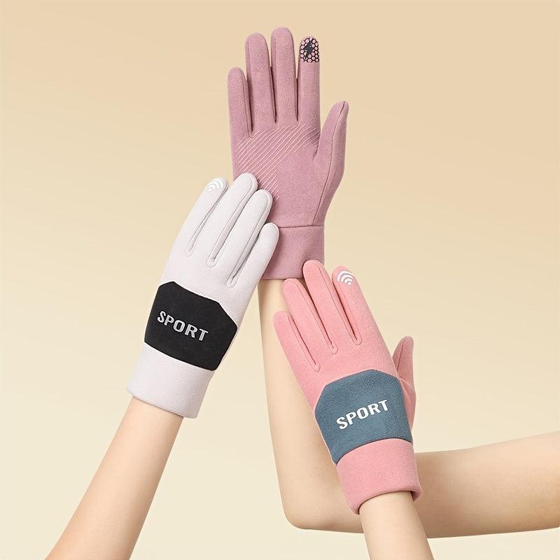 Winter Knit Convertible Fingerless Gloves Wool Gloves Thermal Gloves