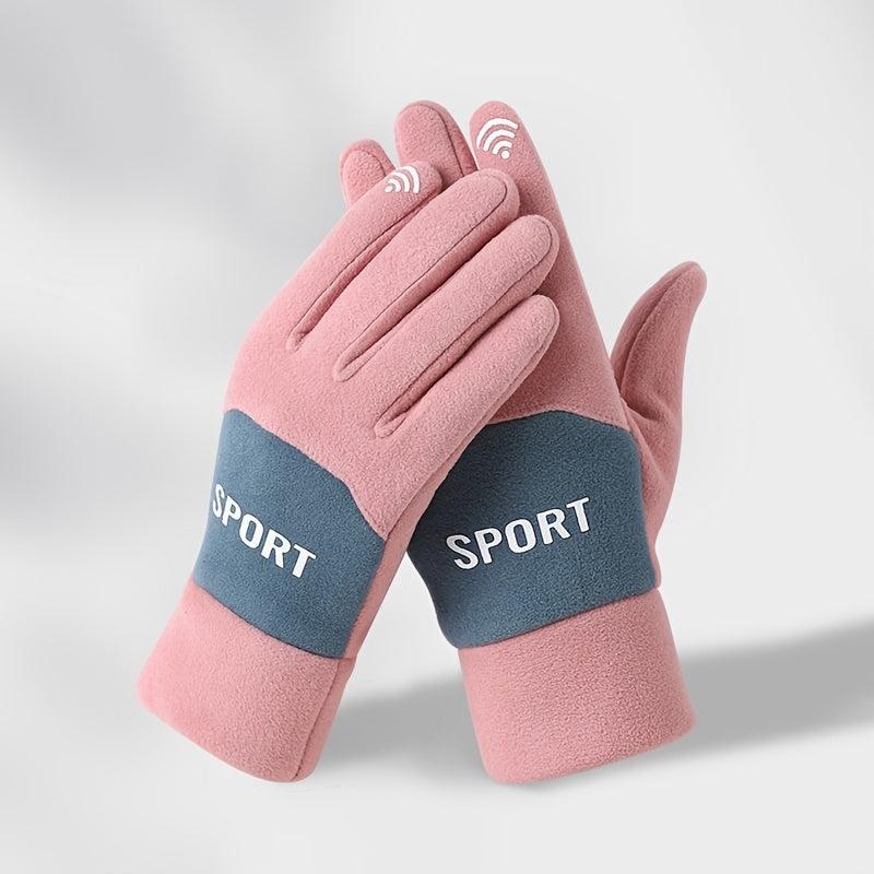 Winter Knit Convertible Fingerless Gloves Wool Gloves Thermal Gloves