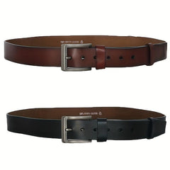 Men's Leather Belt Pin Buckle Casual Jeans Pants Waist Strap High Belt
