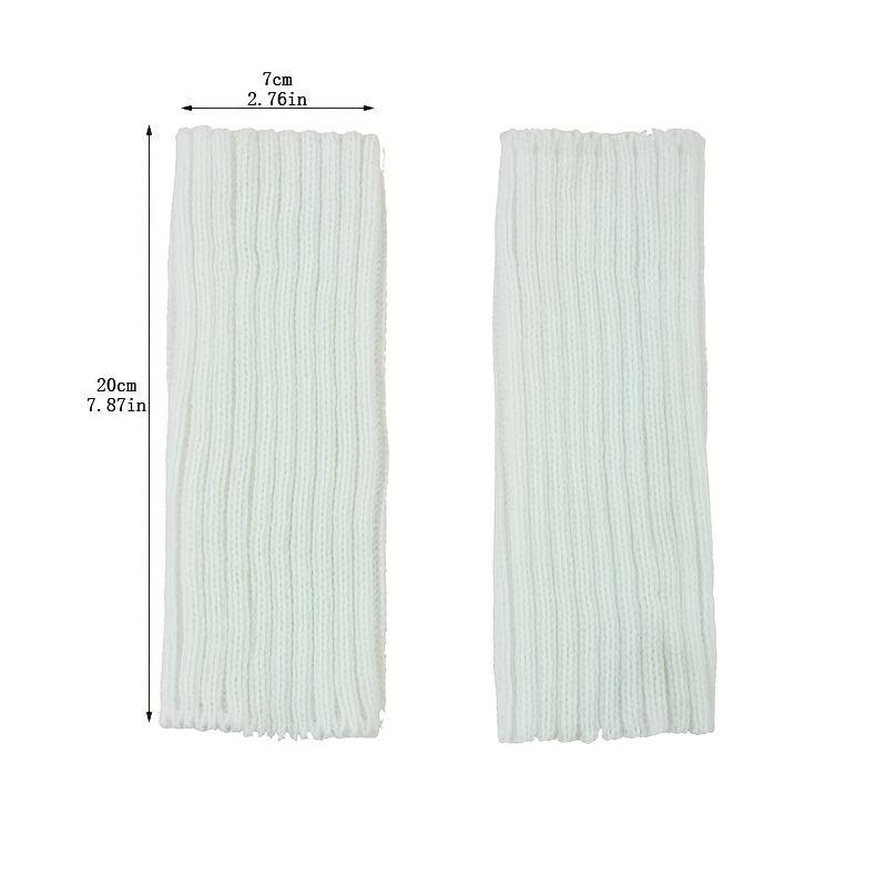 Cold Proof Arm Sleeves Fingerless Gloves For Women