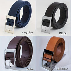 Men's Pin Buckle Belt - Multicolor Options