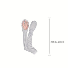 Women's Sunproof Ice Sleeves Driving Gloves Outdoor UV Protection Long Sleeves