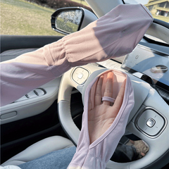 Women's Sunproof Ice Sleeves Driving Gloves Outdoor UV Protection Long Sleeves