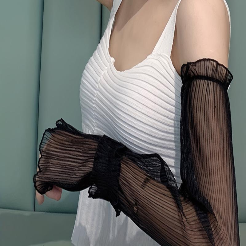 Ice Viscose Sunscreen Long Arm UV Protection Sleeve