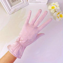 Ice Viscose Sunscreen Gloves Female UV Protection Touch Screen Anti Gloves