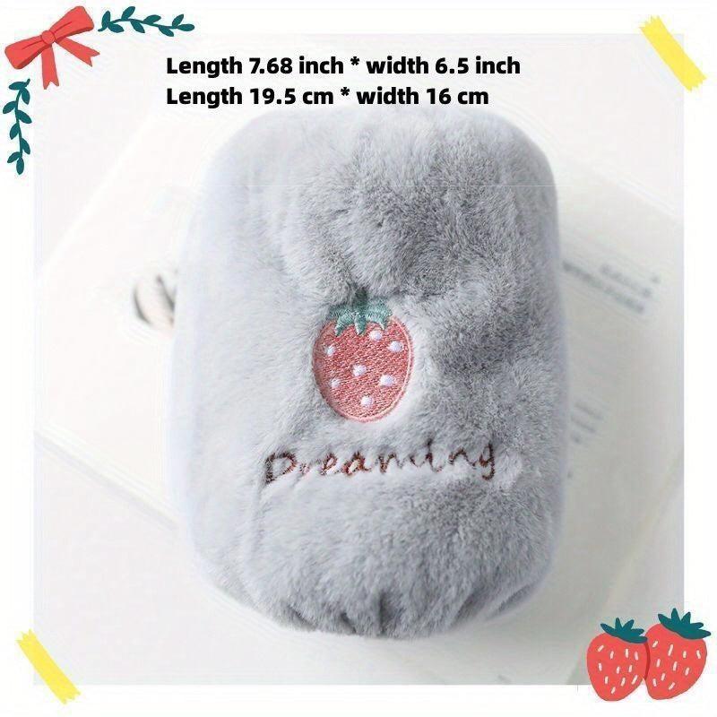 Embroidered Plush Sleeves Baby Student Warm Winter Elasticity