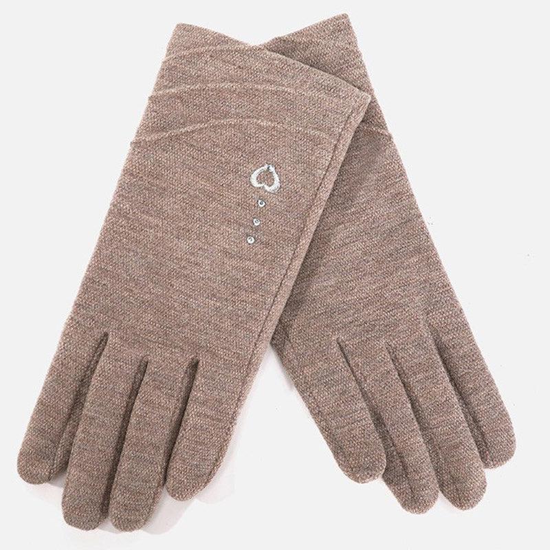 Winter Knitted Warm Gloves Windproof Touch Screen Gloves Cold Proof