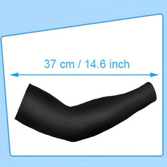 3 Pairs Ice Silk Sleeves Sunproof UV Protection Thin Sleeves
