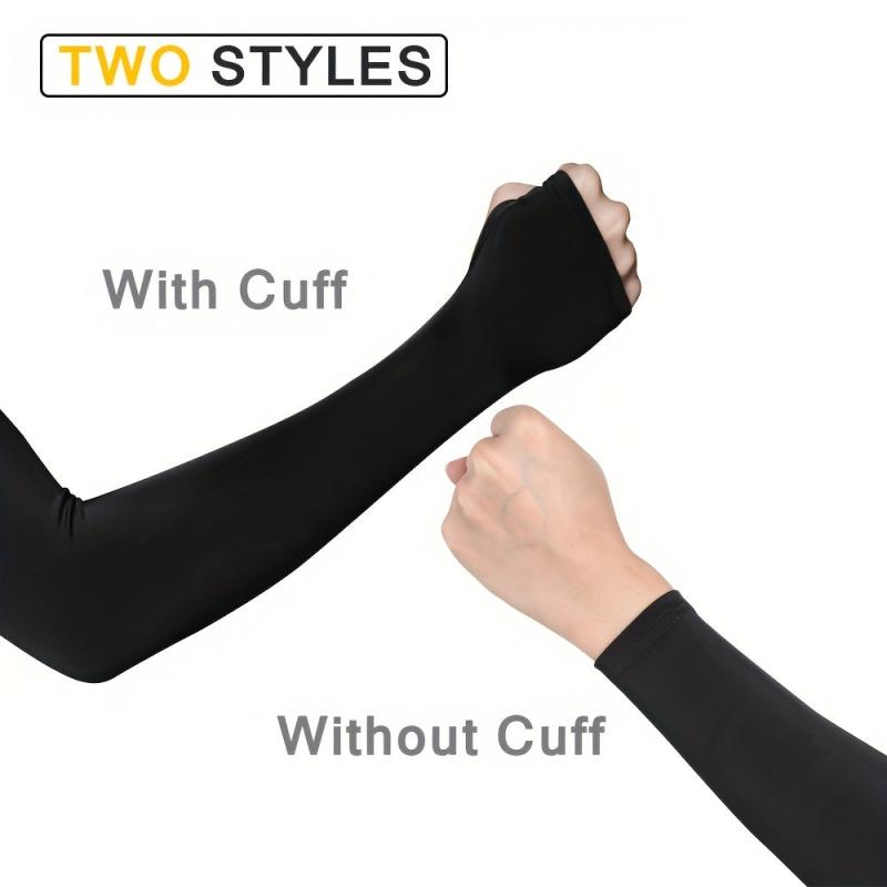 3 Pairs Ice Silk Sleeves Sunproof UV Protection Thin Sleeves