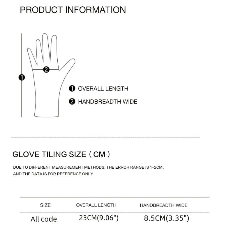Women Winter Thin Gloves Grommet Biker Touchscreen Gloves