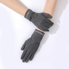 Women Winter Thin Gloves Grommet Biker Touchscreen Gloves