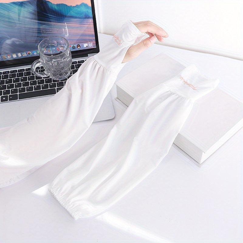 Sunproof Sleeves Elastic UV Protection Gloves for Outdoor Sports