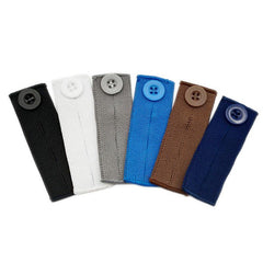 5pcs Elastic Waist Extender Button Adjustable Waistband Expanders