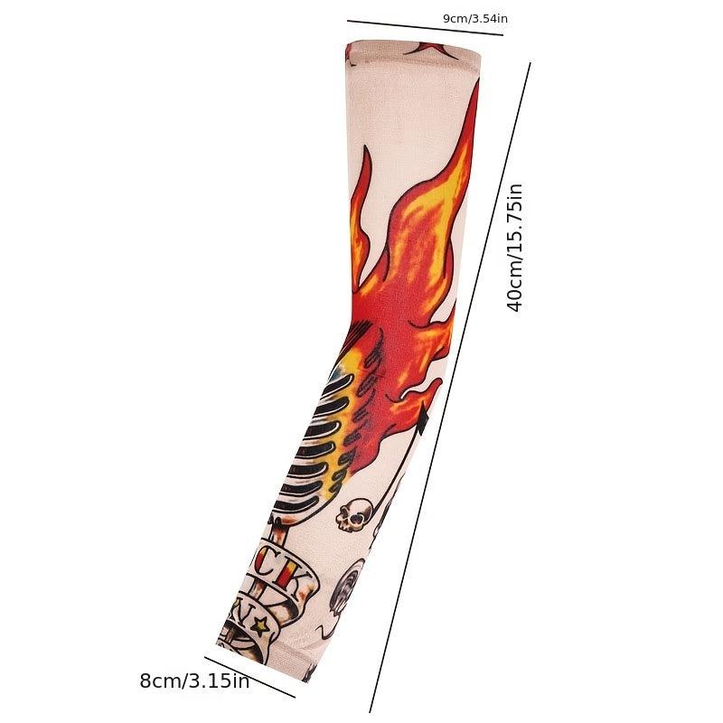 1PC Tattoo Sleeves Arm Sleeves Sun Protection Man Unisex