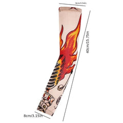 1PC Tattoo Sleeves Arm Sleeves Sun Protection Man Unisex