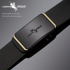 Men's Auto Buckle Business Belt for Dad