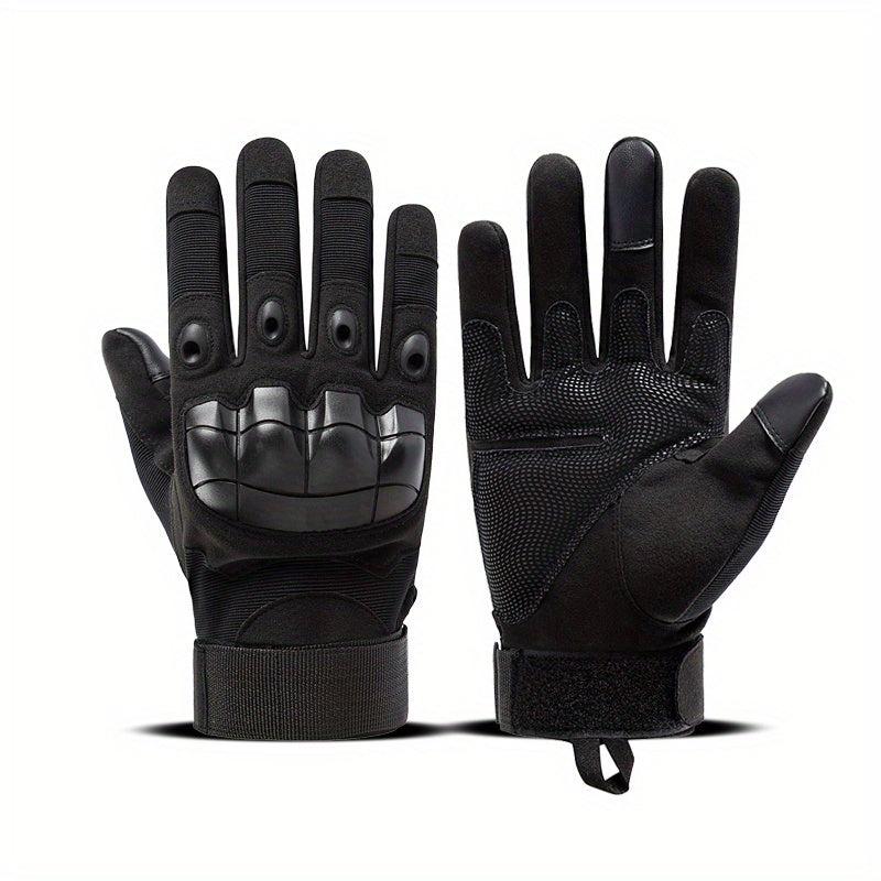 Full Finger Anti-Slip Tactical Gloves Touch Screen Adjustable Fitness Gloves