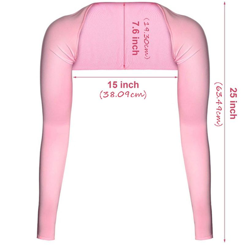 Women Sun UV Protection Ice Gloves Shawl Cuff Elasticity Sleeves