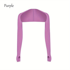 Women Sun UV Protection Ice Gloves Shawl Cuff Elasticity Sleeves
