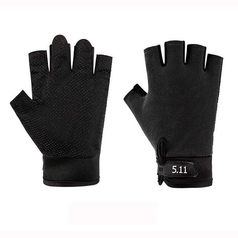 Cycling Gloves Women's Camo Half Finger Men's Outdoor Sunscreen Non slip Warm