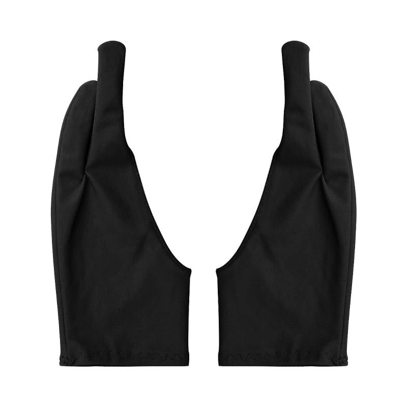 2pcs Artist Gloves for Graphic Tablet iPad Pro Pencil, Right & Left Hand
