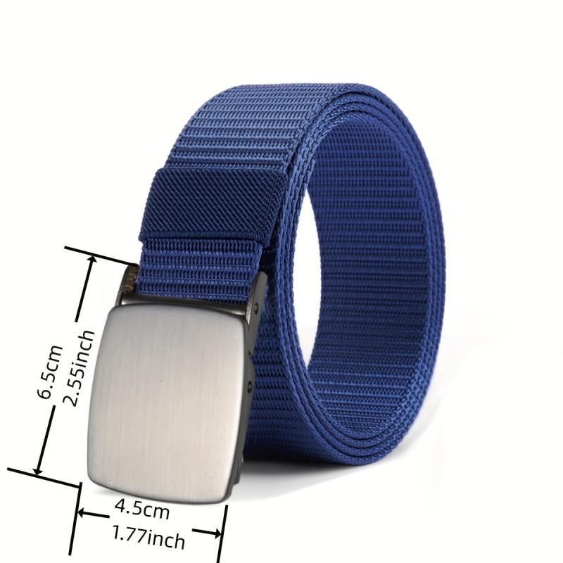 Men's Nylon Tactical Belt with Automatic Buckle