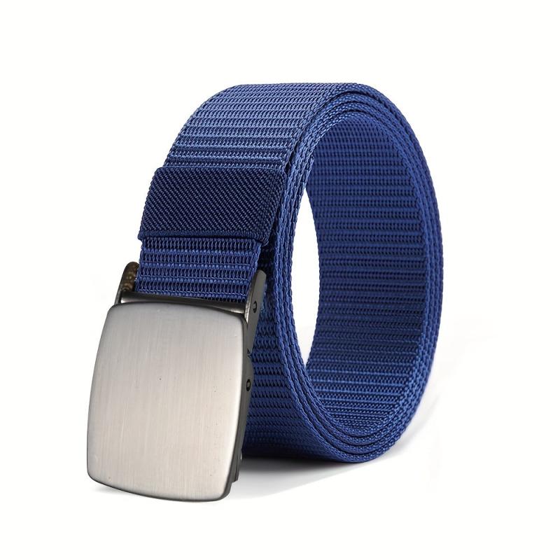 Men's Nylon Tactical Belt with Automatic Buckle