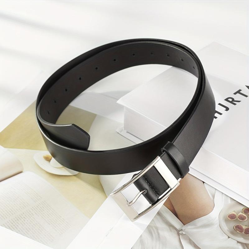 K Wide Head Japanese Character Buckle Belt