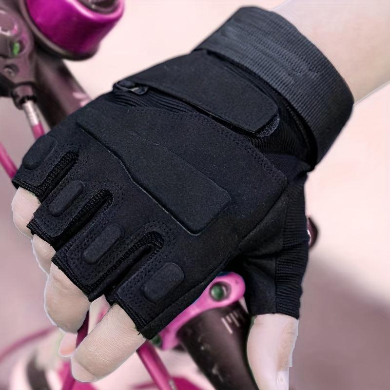 Half Finger Gloves Cycling Outdoor Riding Non-slip Unisex Gloves
