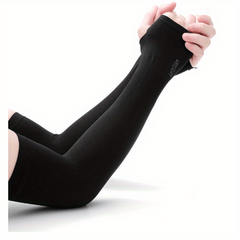 Solid Ice Sleeves Sunscreen UV Protection Sports Cycling Long Sleeves