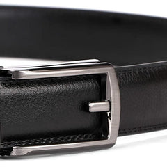 Ruaite Men's Auto Buckle Leather Belt