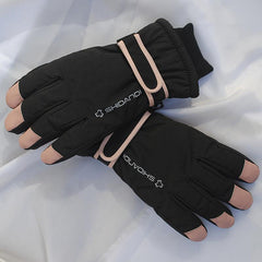 Women Ski Gloves Touch Screen Waterproof Winter Warm Snowboard Gloves