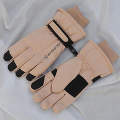 Women Ski Gloves Touch Screen Waterproof Winter Warm Snowboard Gloves