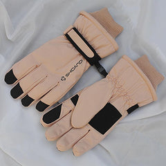 Women Ski Gloves Touch Screen Waterproof Winter Warm Snowboard Gloves