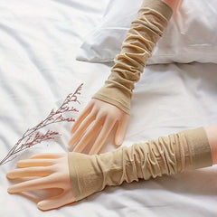 Sunscreen Sleeves UV Protection Gloves for Women