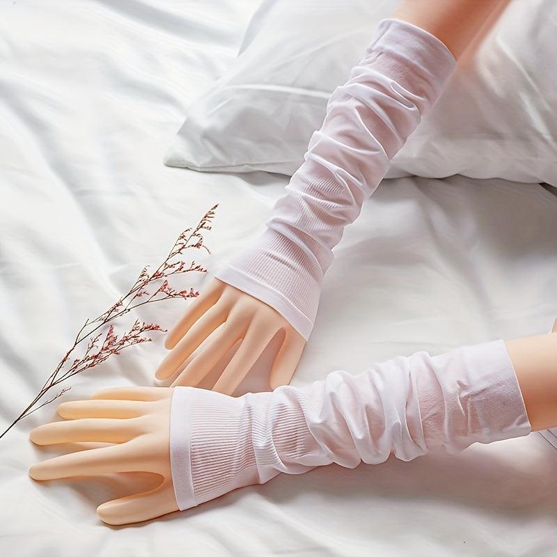Sunscreen Sleeves UV Protection Gloves for Women