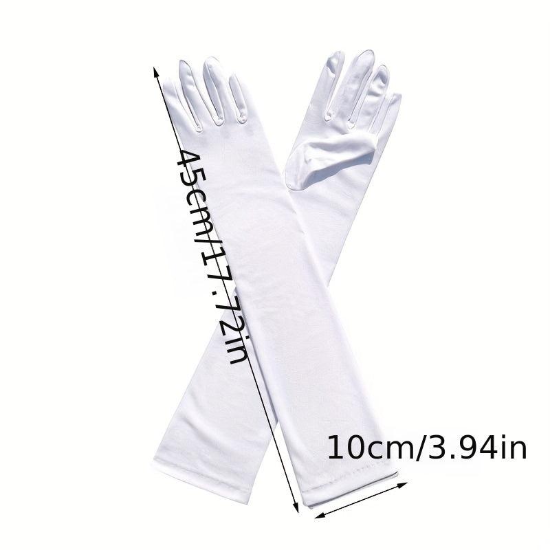 Sunscreen Long Gloves for Women Wedding Dress Bridal
