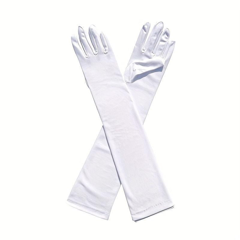 Sunscreen Long Gloves for Women Wedding Dress Bridal