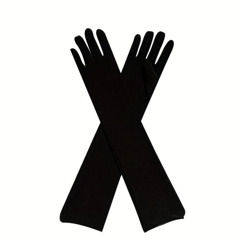 Sunscreen Long Gloves for Women Wedding Dress Bridal