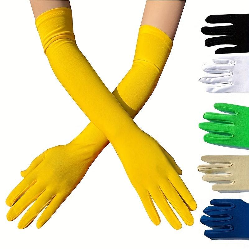 Sunscreen Long Gloves for Women Wedding Dress Bridal