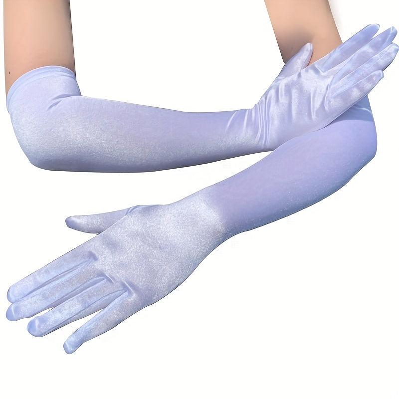 Y2K Long Mittens Over Elbow Long Gloves Women Accessories